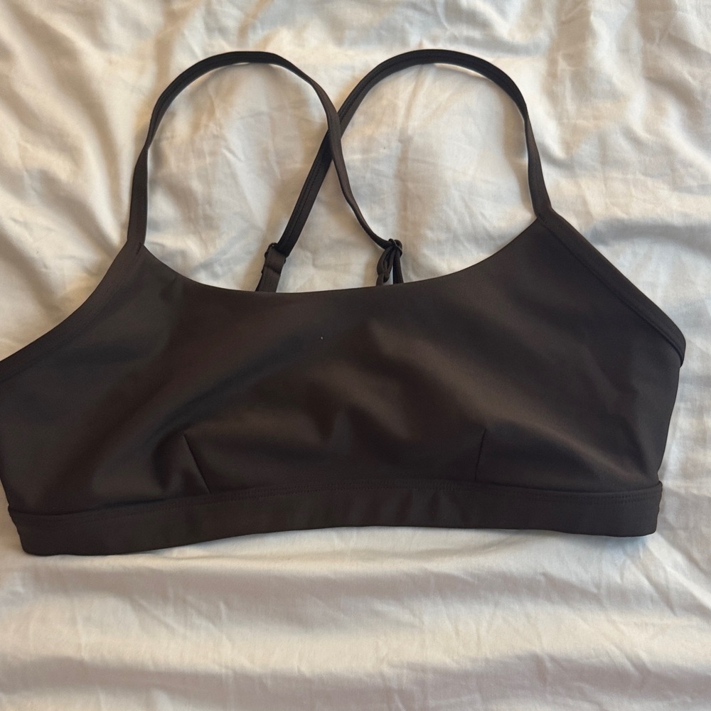 ALO Yoga brown Sports Bra
